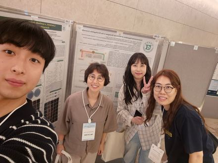Korean Society for Plant Biotechnology meeting in Busan, where Young Woong Lee won a best poster award.